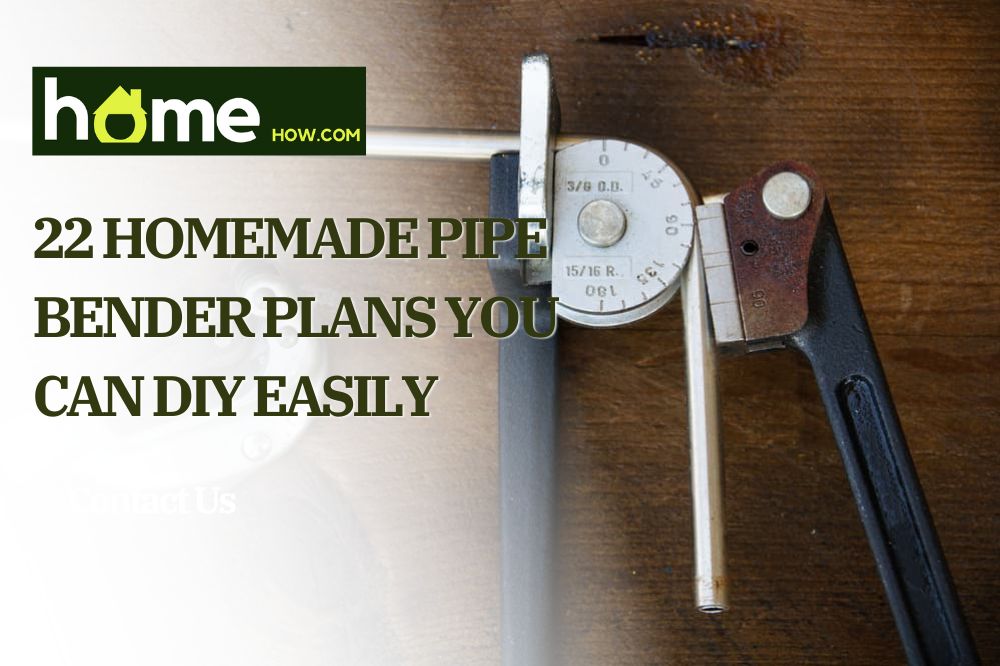 22 Homemade Pipe Bender Plans You Can DIY Easily