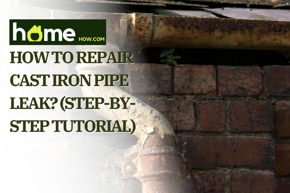 How To Repair Cast Iron Pipe Leak