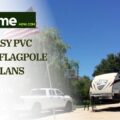 25 Easy PVC Pipe Flagpole DIY Plans
