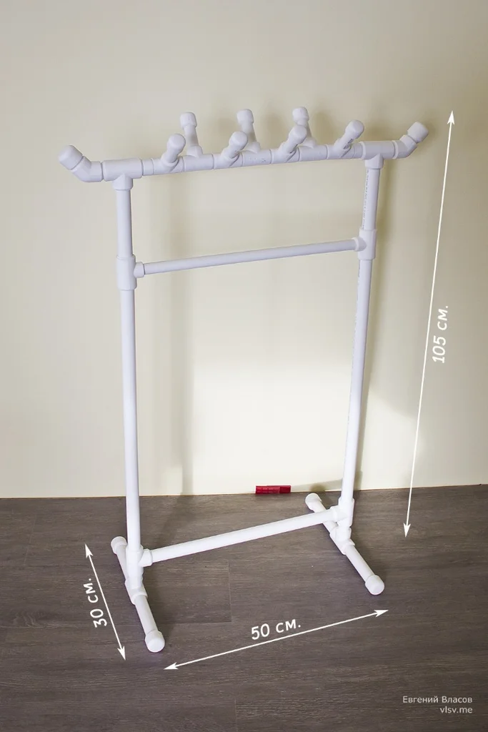 PVC Rack for Kids Clothes: 3 Steps (with Pictures) – Instructables