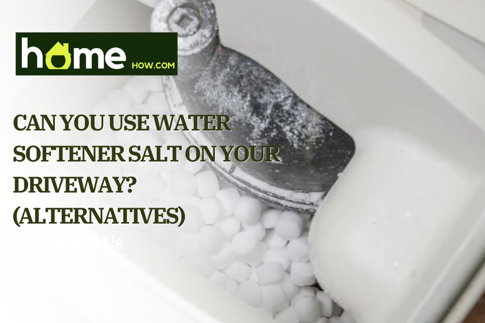 Can You Use Water Softener Salt On Your Driveway? (Alternatives)