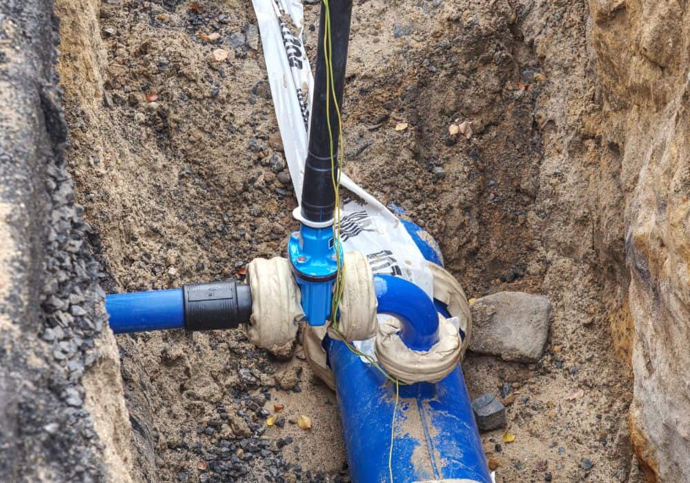 How to resolve water leaks on underground pipes