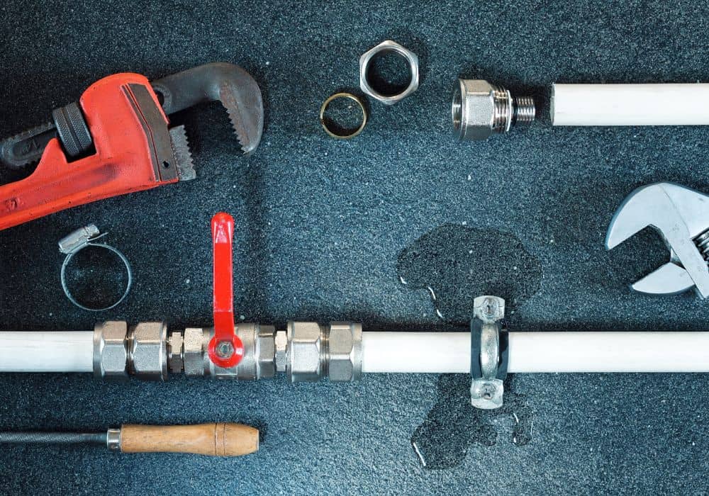 Make sure the waste pipe is securely connected to the drain or areas needed