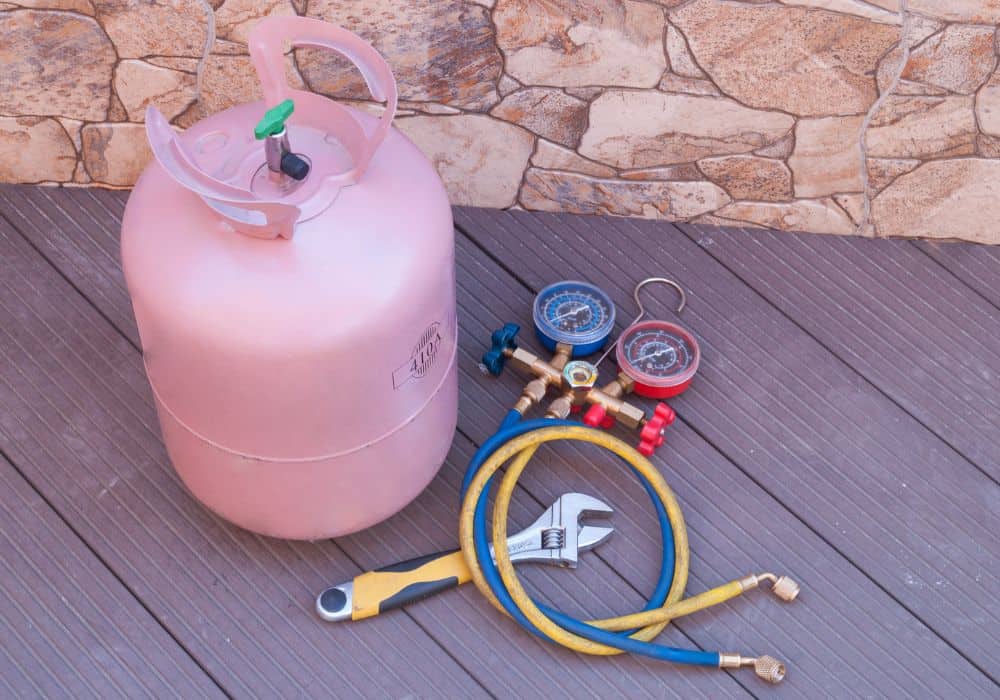 What is the Cost of Refilling an HVAC with r-410a Freon Refrigerant