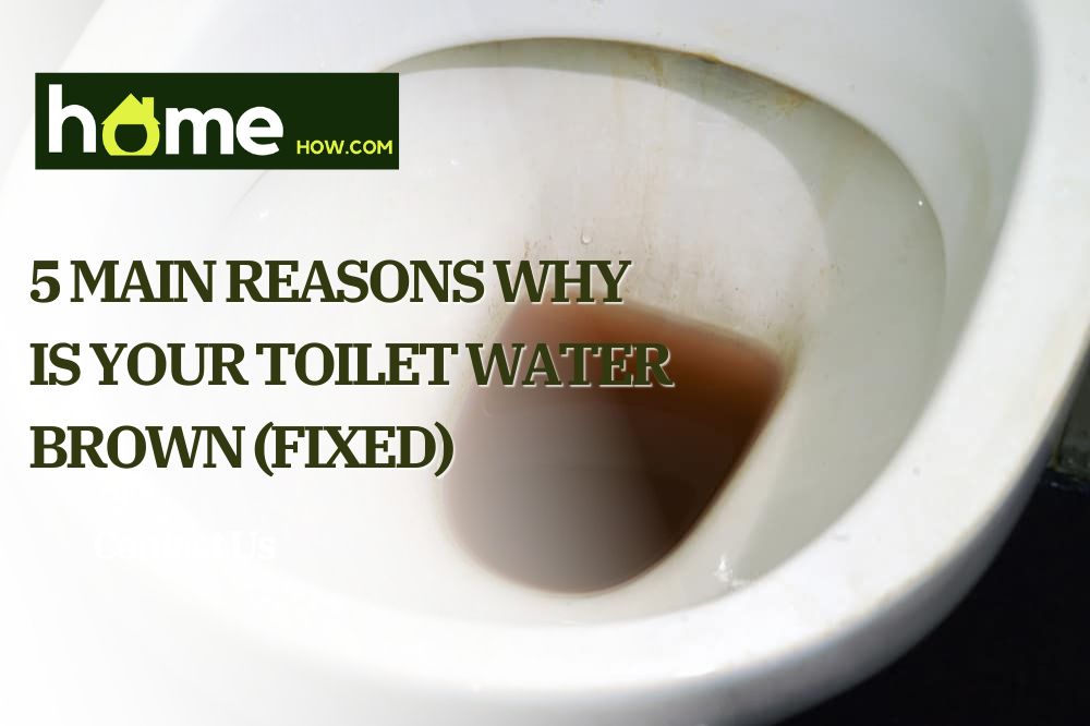 5 Main Reasons Why Is Your Toilet Water Brown (Fixed)