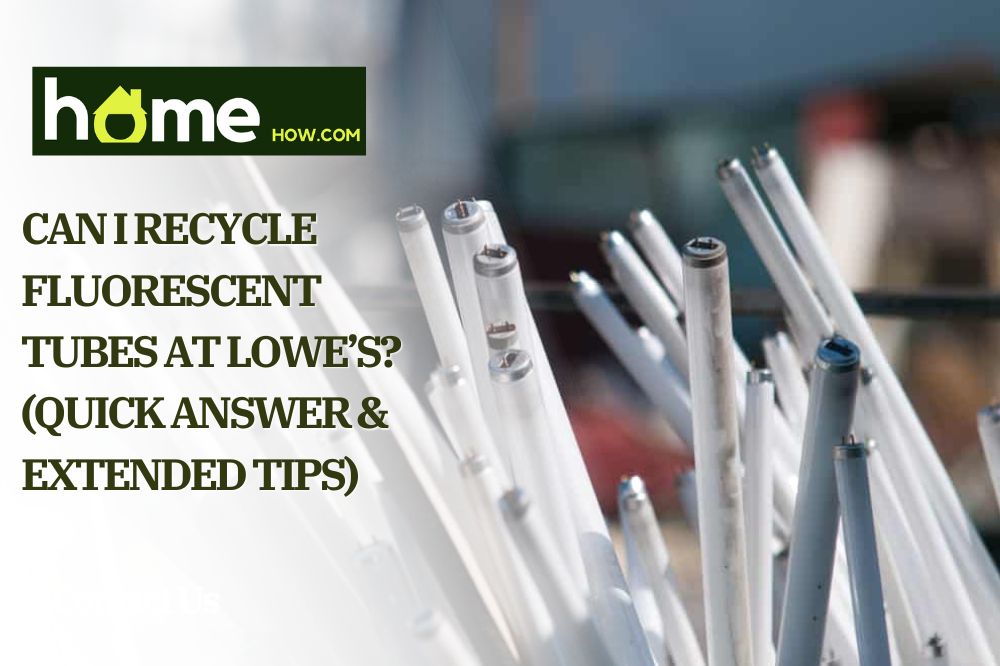 Can I Recycle Fluorescent Tubes at Lowe’s (Quick Answer & Extended Tips)